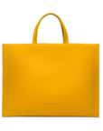Full body of the 2-in-1 Saffron Tote Bag on a white background.