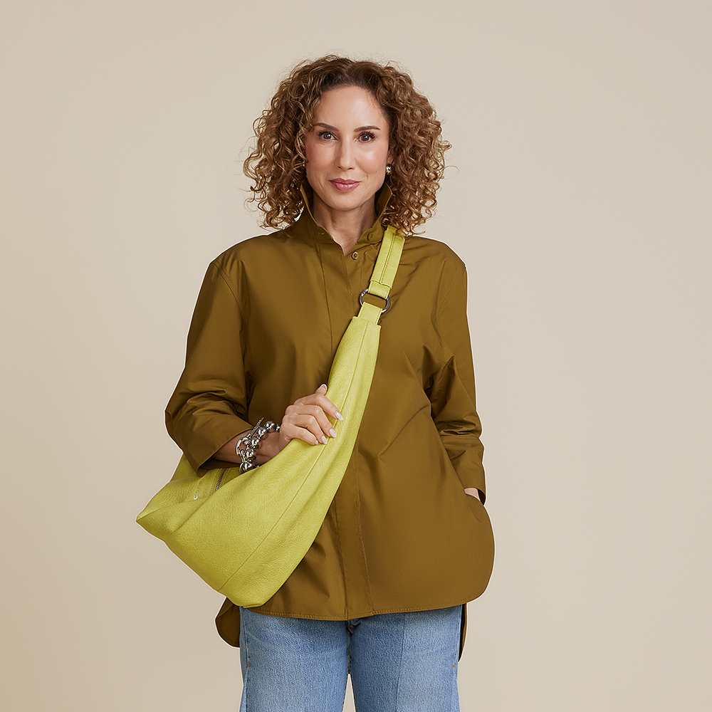 Sling Bag Lime – Carla Rockmore