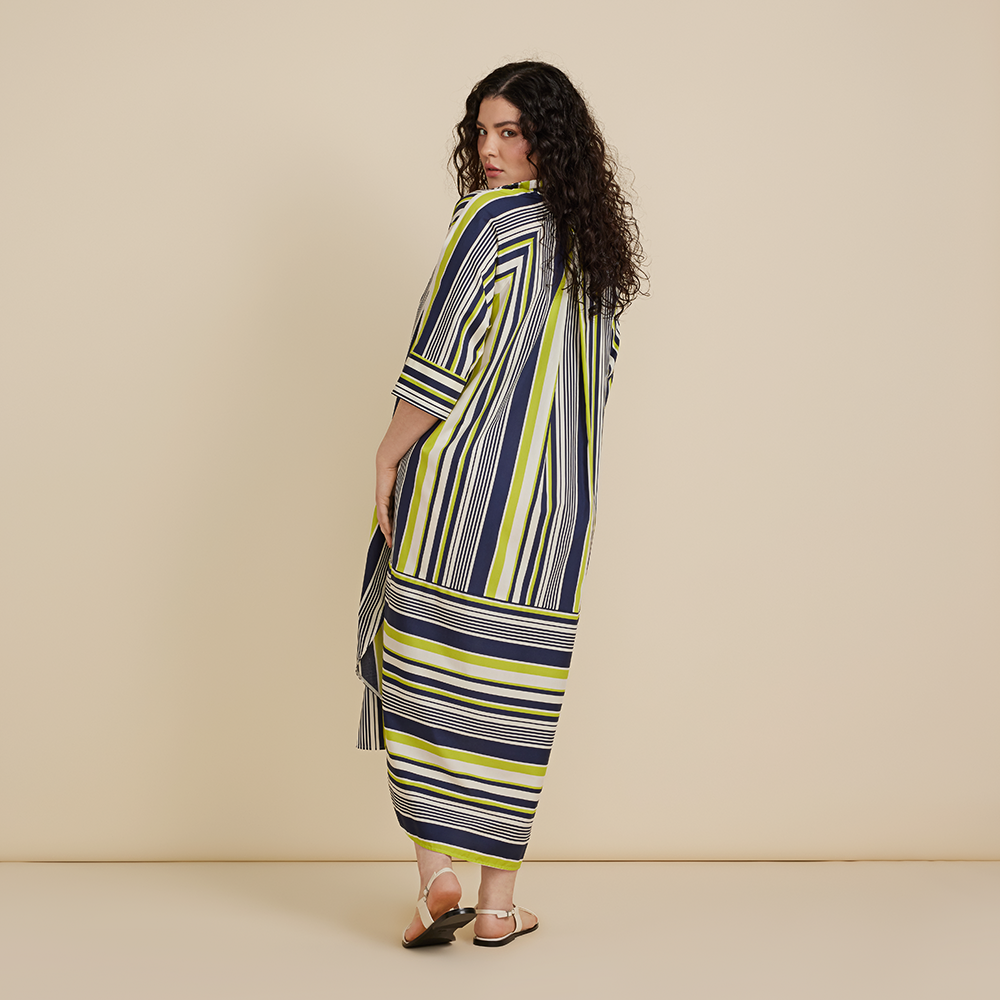 Stripe Shirt Dress