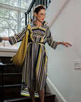 Stripe Shirt Dress