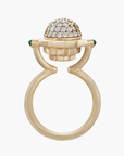 Rajasthan Swing Ring Pave Diamond