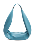 Close up of the Sling Bag 2.0 in Sky Blue on a white background.