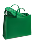 2-in-1 Tote Bag - Emerald Green