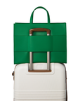 2-in-1 Tote Bag - Emerald Green