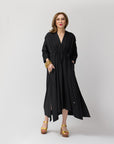 Everywhere Everyday Shirt Dress - Black