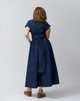 Wrap Shirt Dress - Midnight Navy