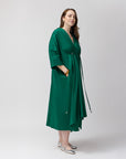 Everywhere Everyday Shirt Dress - Bottle Green