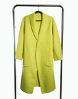 Indispensable Car Coat Wool Blend - Hyper Yellow