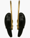 Bird On A Wire Earrings in Black Onyx