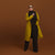 Carla modeling the Reversible Indispensable Car Coat Wool Blend. The coats comes in Black and Moss.