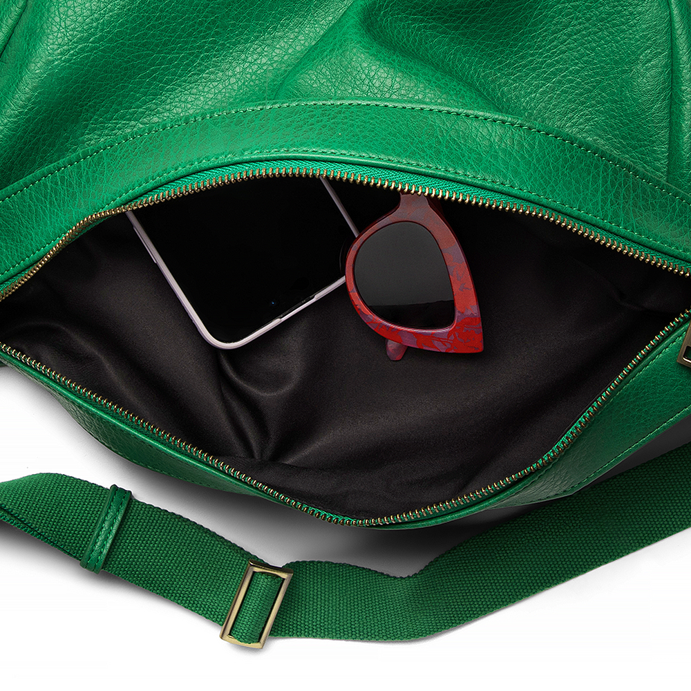 Mini Sling Bag - Emerald Green